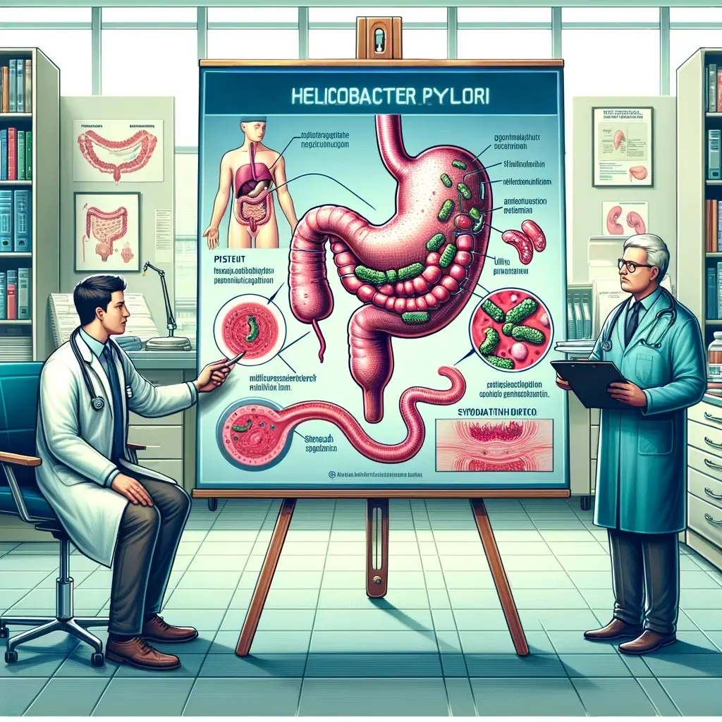 Helicobacter pylori gydymas