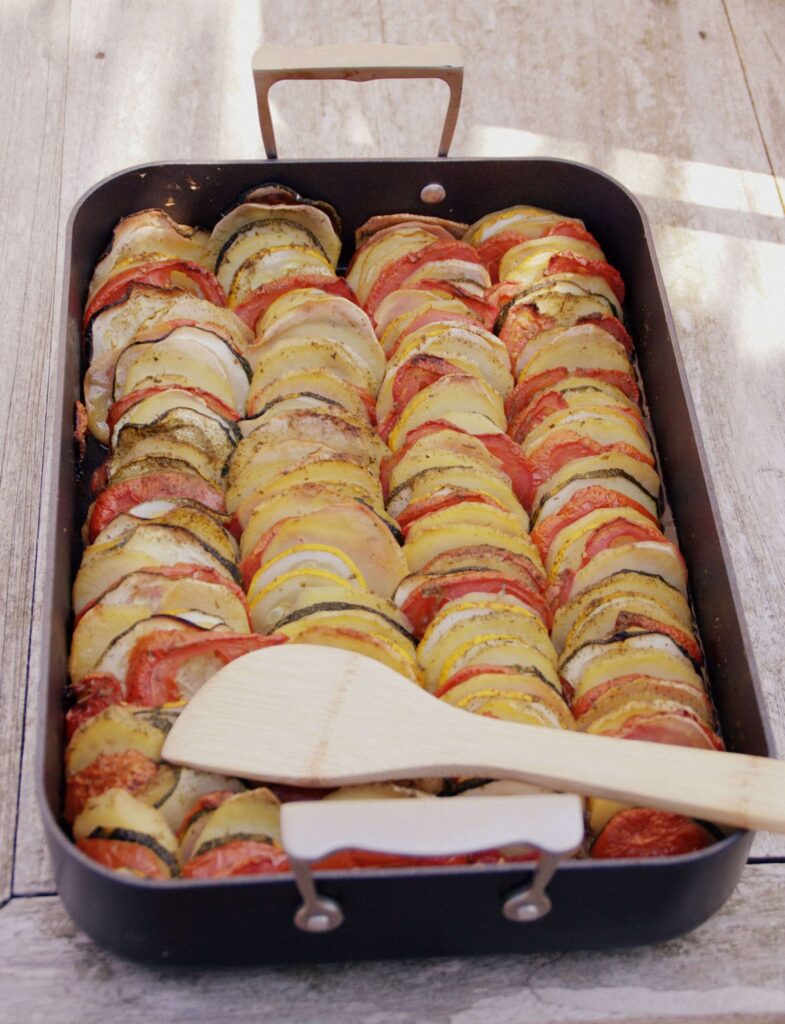 Orkaitėje kepta kiaulienos nugarinė