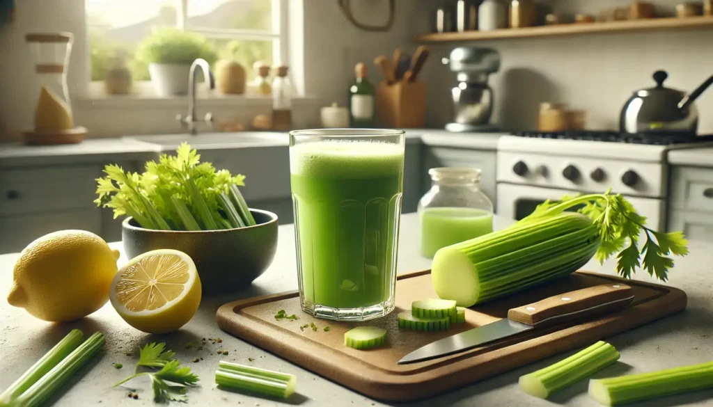 Šviežios salierų sultys Receptų idėjos jūsų virtuvei