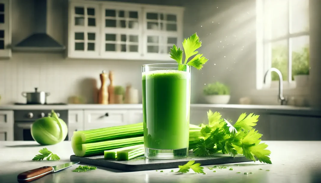 Šviežios salierų sultys sveikam gyvenimo būdui