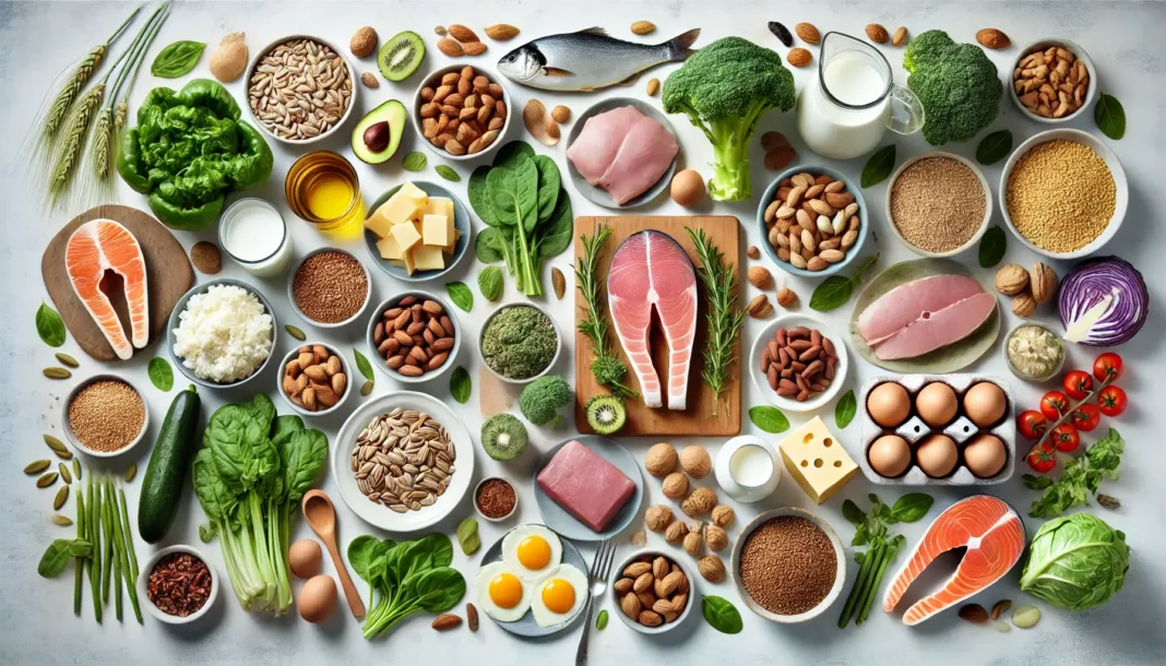 B grupės vitaminai maiste – įvairūs maisto produktai, turintys B grupės vitaminų.