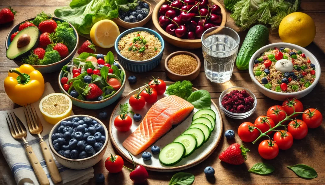 Geriausias maistas sergant podagra sveiki ir natūralūs pasirinkimai Geriausias maistas sergant podagra, įskaitant vyšnias, uogas, lašišą, quinoa, šviežias daržoves ir mažo riebumo graikišką jogurtą.