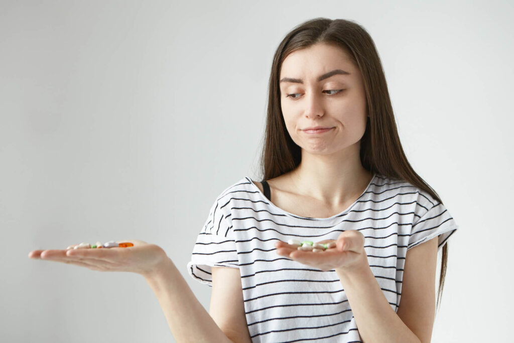 Neveiksmingi vitaminai – pasirinkimas tarp įvairių papildų