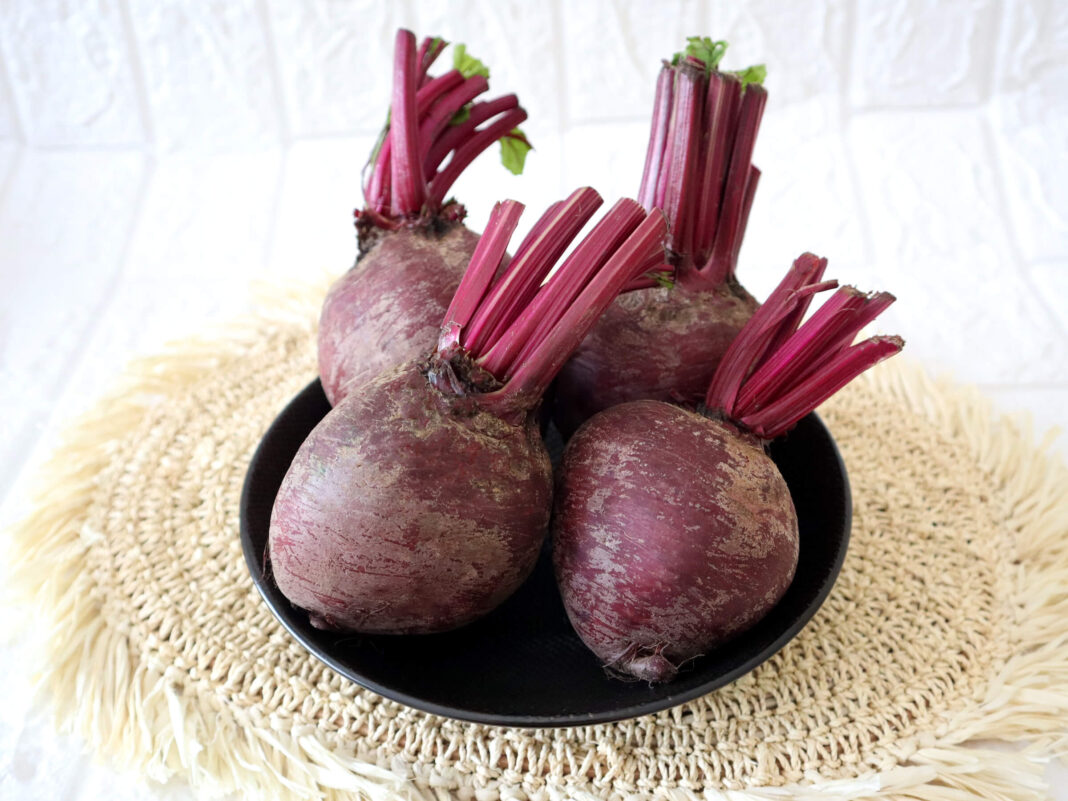 Raudonųjų burokėlių veislės – dubenyje skirtingų formų, tinkamos tiek sriuboms, tiek ilgam laikymui.