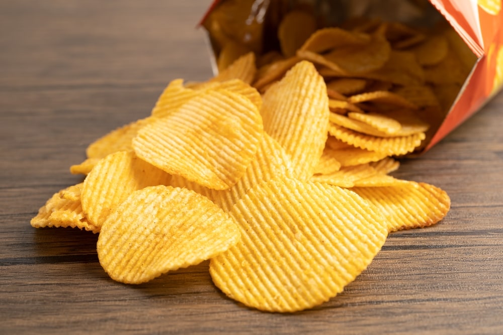Bulvių traškučiai – sūrus ir riebus užkandis, vienas dažniausių maisto produktų didinančių kraujospūdį bei keliantis riziką širdžiai.