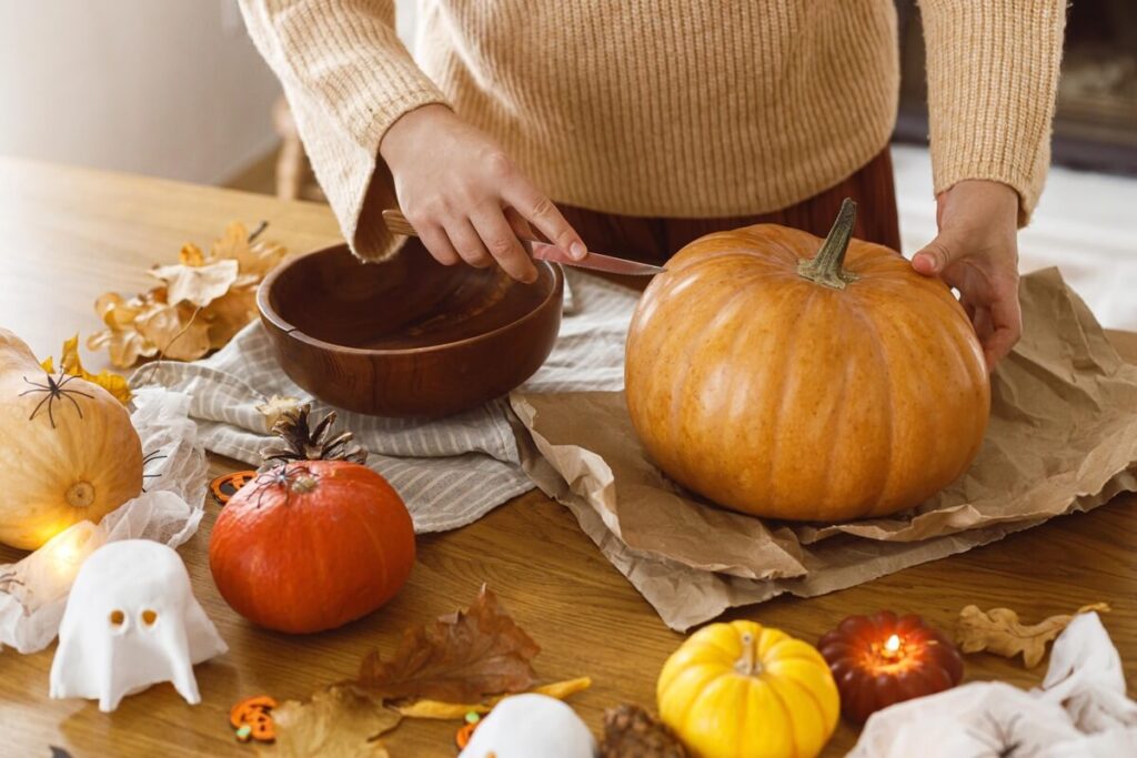 moliūgo nauda sveikatai ant stalo ruošiamas moliūgas, tinkamas sriuboms ir kitiems patiekalams