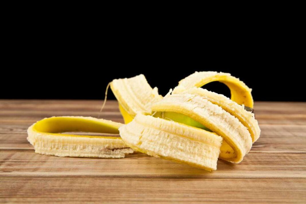 Bananų žievių vanduo gaminamas iš virtuvės atliekų, kurias geriau naudoti tradiciniam kompostavimui.